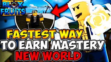 How To Gain Mastery In Blox Fruits - YouTube