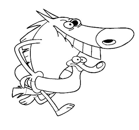 Coloring page Zig and Sharko : Zig 1