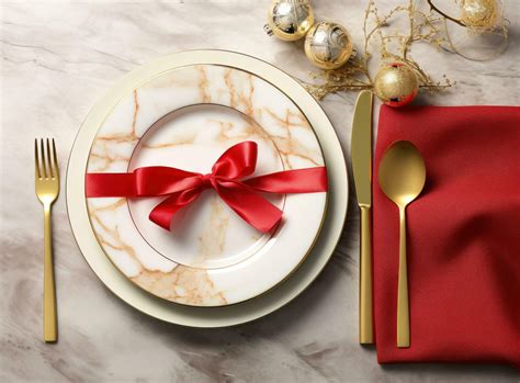 Beautiful Christmas table for holiday dinner 29561652 Stock Photo at ...