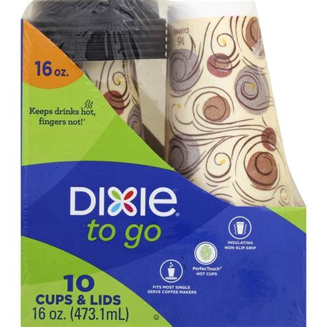 Dixie Cups & Lids, 16 Ounce (10 each) from Mollie Stone's Markets ...