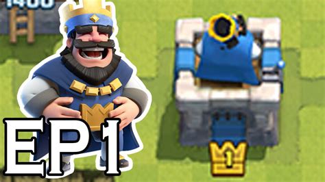 Level One King Tower Challenge- Clash Royale - YouTube