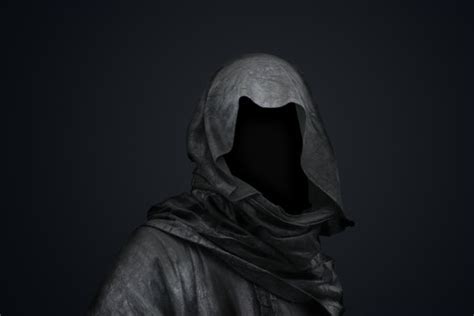 Dark Hooded Figure