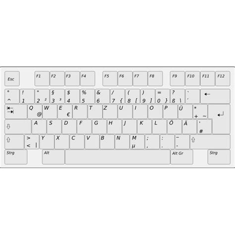 Microsoft German Keyboard Layout