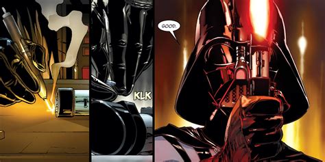 The Origins of Darth Vader's Red Lightsaber Revealed