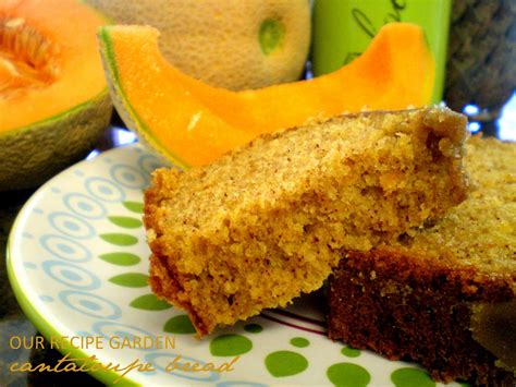 Cantaloupe Bread with Praline Glaze