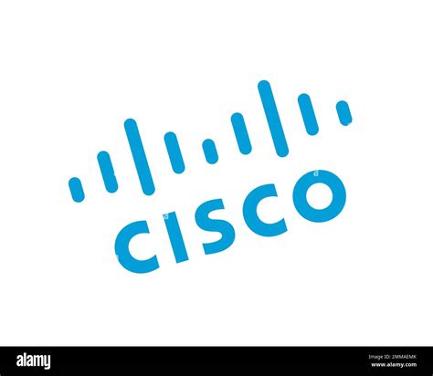 Cisco Systems, rotated, white background, logo, brand name Stock Photo ...