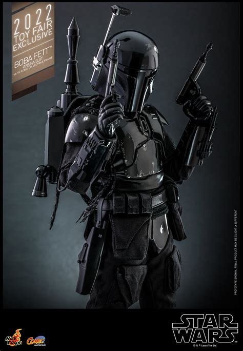 Hot Toys ‘Star Wars: War of the Bounty Hunters’ Boba Fett Figure Arena Suit Toy Fair Exclusive ...