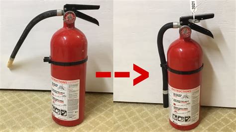 Restoring/Recharging a Kidde PRO 210 ABC Dry Chemical Fire Extinguisher ...