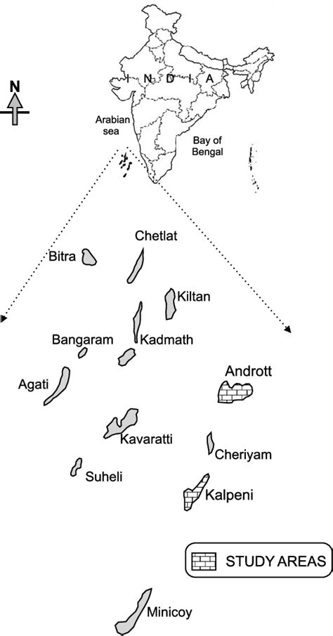 Map Of Lakshadweep