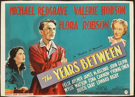 THE YEARS BETWEEN (1946) Original Vintage UK Quad Film Movie Poster ...