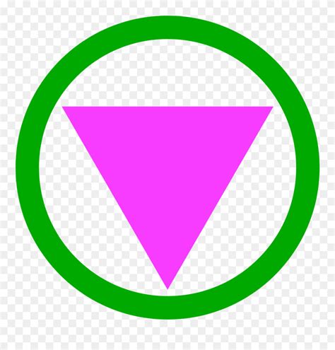 Download Safe Space Pink Triangle Clipart (#5316263) - PinClipart