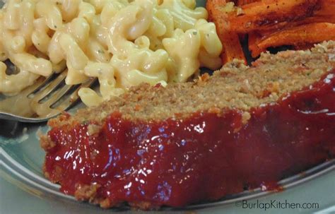 Cheesy Bacon Meatloaf - Burlap Kitchen