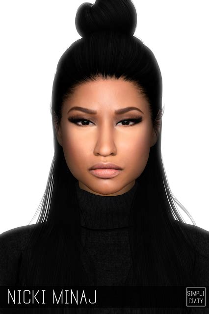 Simpliciaty Sims 4 Nicki Minaj