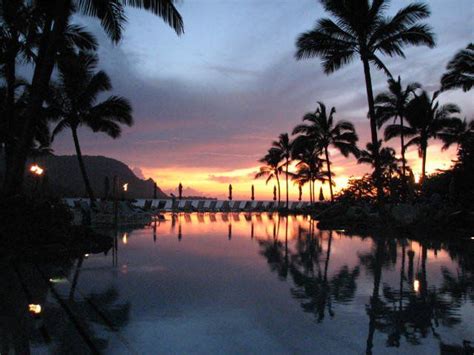 Princeville, Kauai sunset | Sunset, Princeville, Kauai