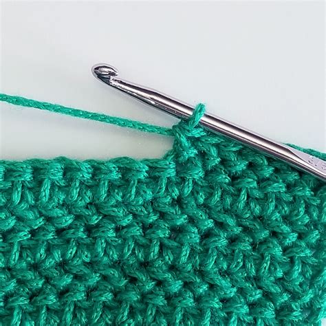 Herringbone Half Double Crochet Stitch Tutorial by Crystalized Designs ...