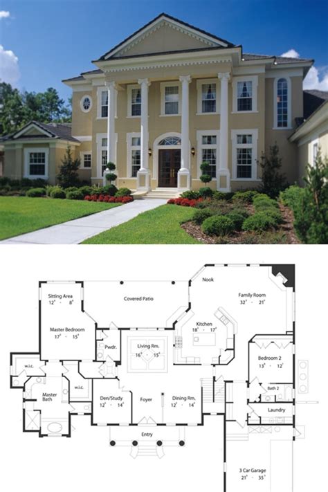 5 Bedroom Colonial House Plans - homeplan.cloud