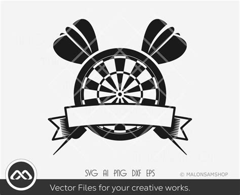 Dart SVG Dart Logo Darts Svg Dart Board Svg Silhouette - Etsy UK