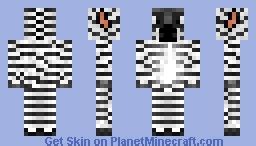 zebra Minecraft Skin