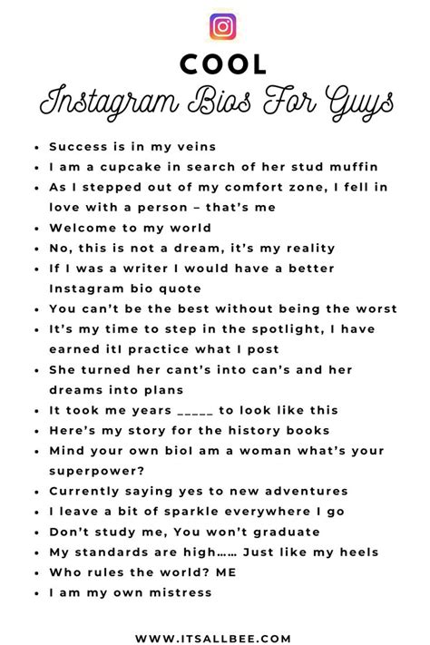 150+ Quotes & Captions Ideas For Instagram Bios For Guys - ItsAllBee | Solo Travel & Adventure ...