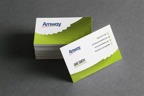 Amway Business Cards Template