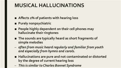 Auditory Hallucinations