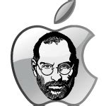 Steve Jobs And Apple Logo Vector Free Vector Download | FreeImages