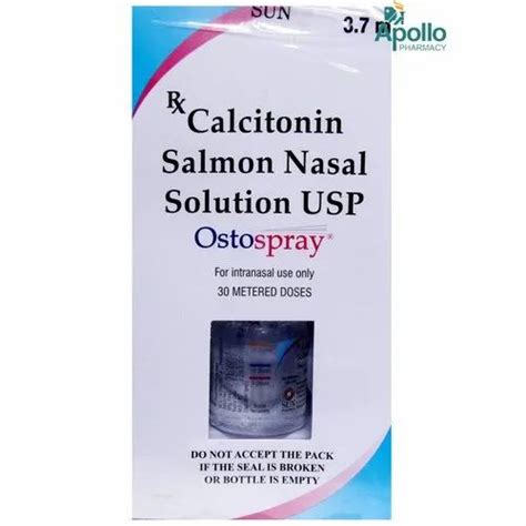 Calcitonin Salmon Ostospray Nasal Spray, Prescription, Treatment: To Treat Osteoporosis at Rs ...