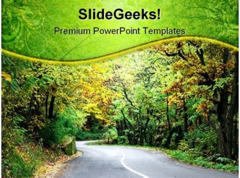 Road Travel PowerPoint Templates And PowerPoint Backgrounds 0311 | PowerPoint Slide Templates ...