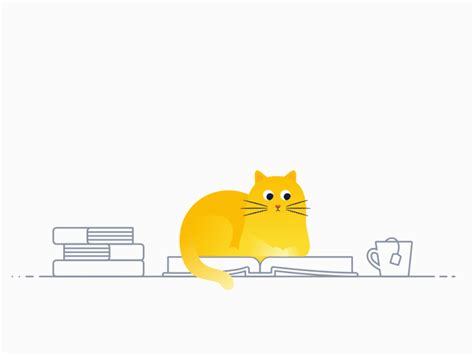 Cat with tea | Cute gif, Cat work, Cats