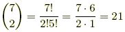 Mathwords: Binomial Coefficients