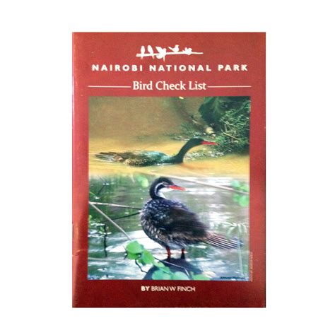 Nairobi National Park Bird Checklist – Nature Kenya