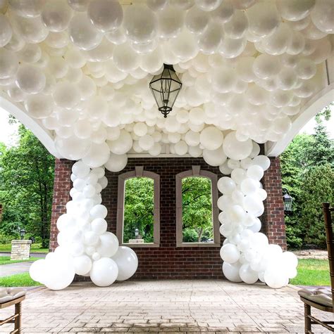 Balloon ceiling by Girl Friday | Wedding balloons, Wedding decorations ...