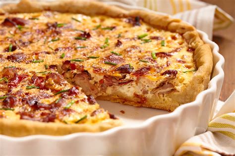 Impossible Bacon Pie made with Bisquick - Foodie Lovers Club