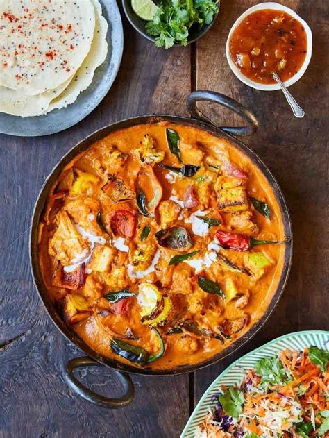 Creamy paneer & veg curry | Jamie Oliver | Recipe in 2021 | Veg curry, Curry recipes, Vegetarian ...