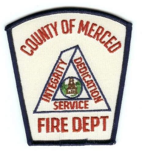 California - Merced County Fire Dept - PatchGallery.com Online Virtual Patch Collection By ...