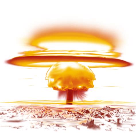 Nuclear Bomb Transparent Free PNG Clip Art - PNG Play