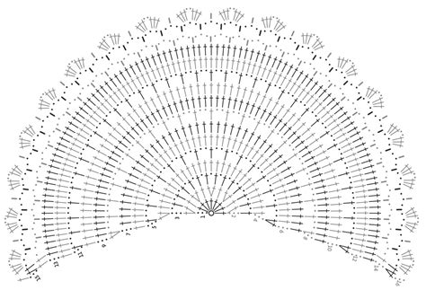 Poncho Crochet, Bonnet Crochet, Crochet Shawl Pattern Free, Crochet Diagram, Crochet Chart ...