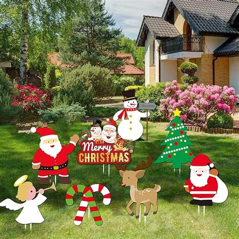 Amazon.com: christmas yard signs