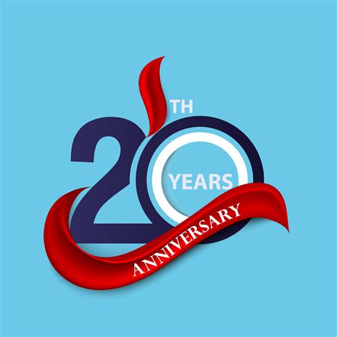 20th Anniversary Vector Art, Icons, and Graphics for Free Download