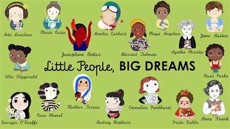 Quarto's "Little People, Big Dreams" series is about inspirational women. | Little people, Dream ...