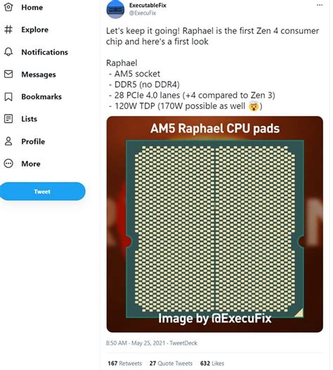 See AMD Zen 4 Raphael LGA-1718 Socket AM5 Compared To Alder Lake-S LGA ...