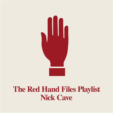 Nick Cave - The Red Hand Files - Issue #250 - … Can you recommend a ...