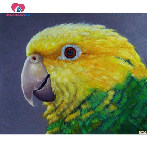 diamond painting animals parrot 3d diamond painting Pictures of ...