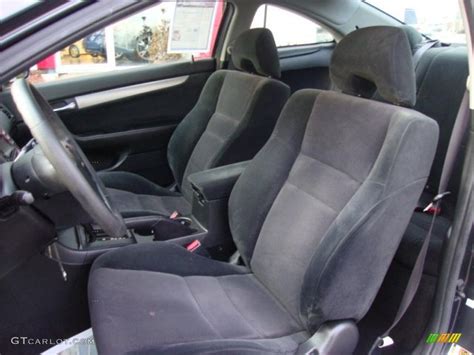 Black Interior 2004 Honda Accord LX Coupe Photo #46311104 | GTCarLot.com