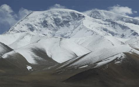 Premium Photo | A mountain covered in snow with the word mount everest ...