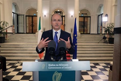 Irish Taoiseach Micheál Martin Tells Scientific Advisors to Take a Hike