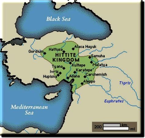 Hittites the ancient Anatolian people established an empire Hattusa