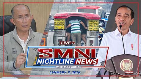 LIVE: SMNI Nightline News with MJ Mondejar and - One News Page VIDEO