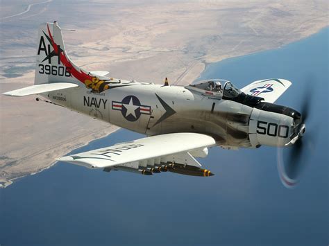 Douglas A-1 Skyraider wallpapers, Military, HQ Douglas A-1 Skyraider ...