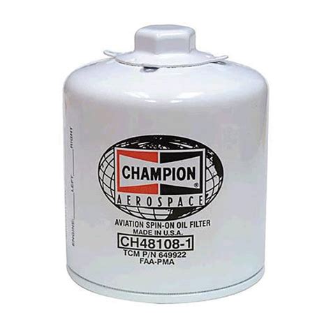 Champion - Aircraft Oil Filter | CH48108-1 – Pilots HQ LLC.